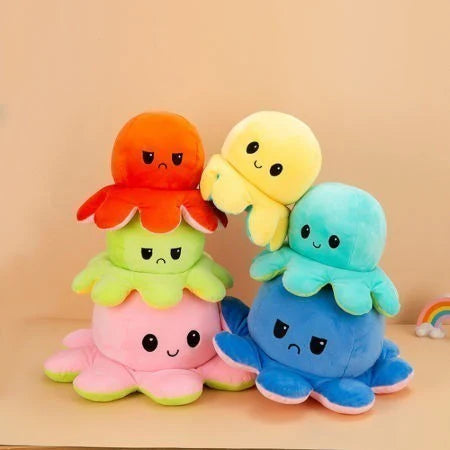 Mood Changing Toy | Reversible Octopus