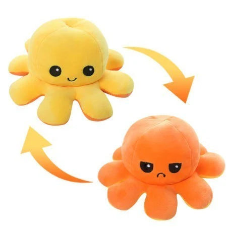 Mood Changing Toy | Reversible Octopus