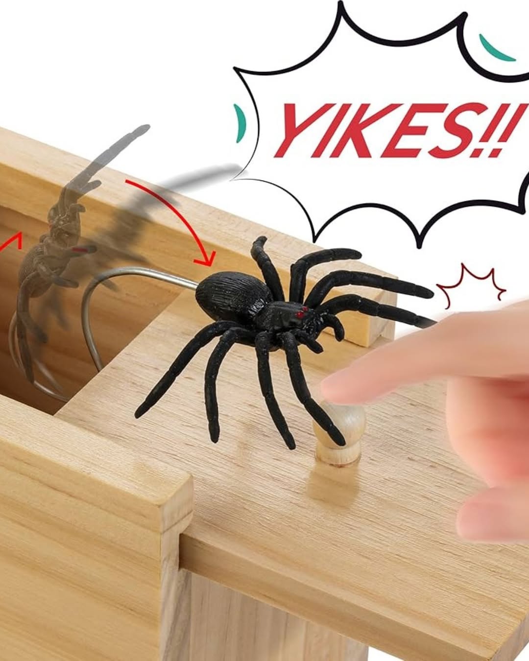 Funny Prank Wooden Box Toy