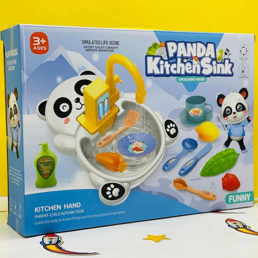 Panda Kitchen Sink Toy Set