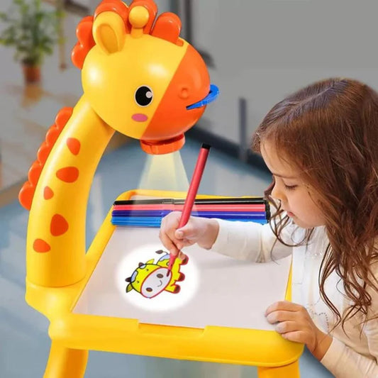 Light Projection Painting Table for Kids