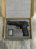 Black+Silver Beretta Toy Gun!